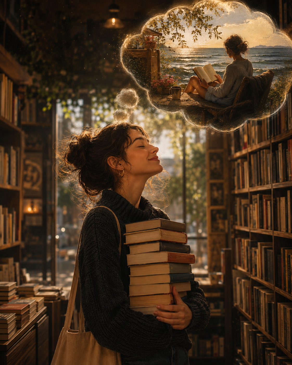 Почему мы покупаем книги, которые не читаем — и почему это так приятно