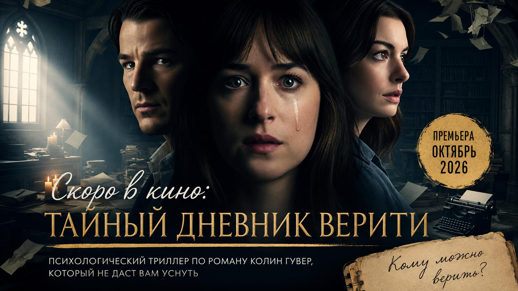 «Тайный дневник Верити»: одна из самых тревожных экранизаций Колин Гувер выходит на большой экран